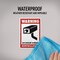 Avery 24 Hour Video Surveillance Warning Labels, Waterproof, UV Resistant, Preprinted, 5" X 3.5", 8 Labels